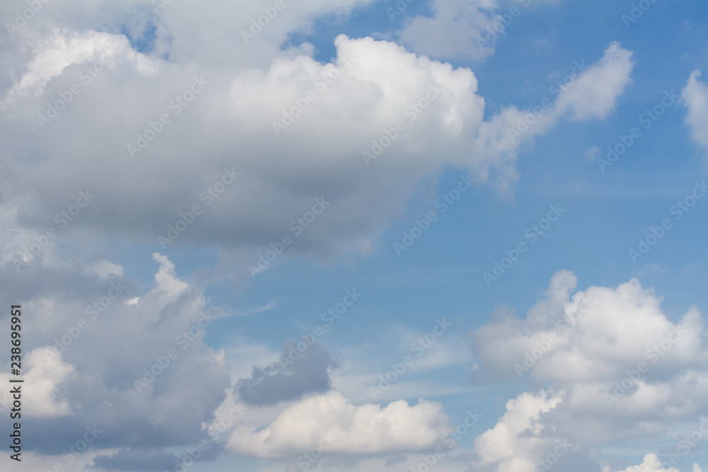 Fototapeta premium Beautiful clouds in sky