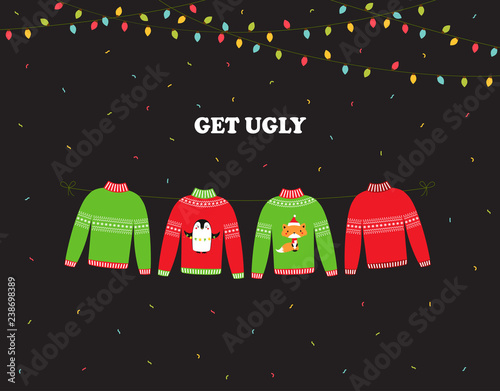 banner for Ugly Sweater Party