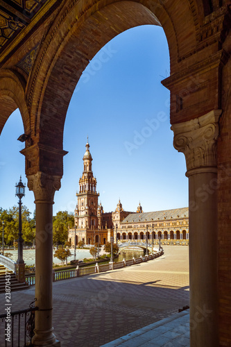 Plaza de Espana in Seville © Pierre-Yves Babelon