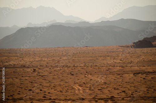 W  ste Wadi Rum  Jordanien