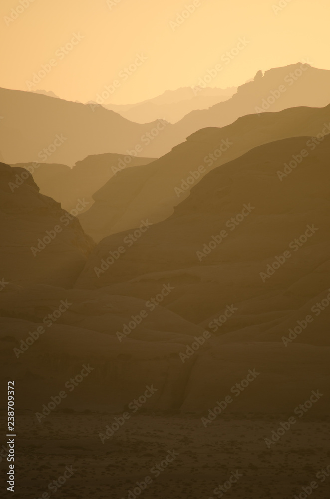 Obraz premium Wüste Wadi Rum, Jordanien