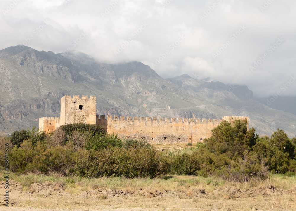 Frangokastello fort on Crete Frangokastello fort on Crete