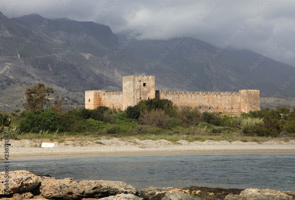 Frangocastello castle south Crete