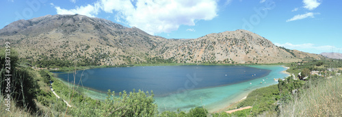 Lake Kournos panorama