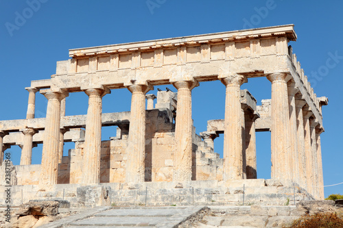 Temple of Aphaia from the path