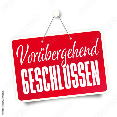 Vorübergehend geschlossen