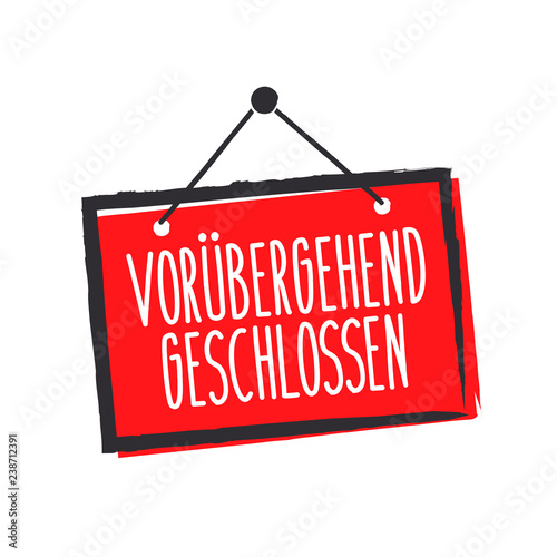 Vorübergehend geschlossen