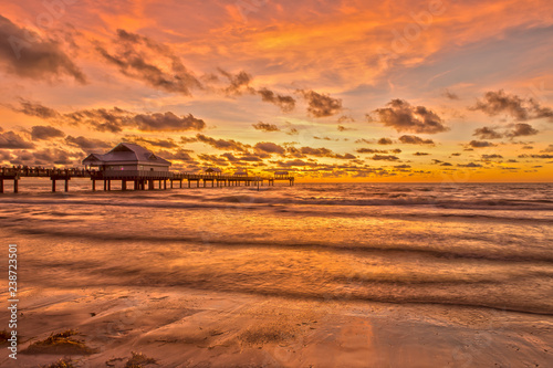 Sunset at Clearwater Beach Florida