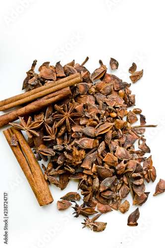 Wallpaper Mural Cinnamon sticks and anise stars Torontodigital.ca