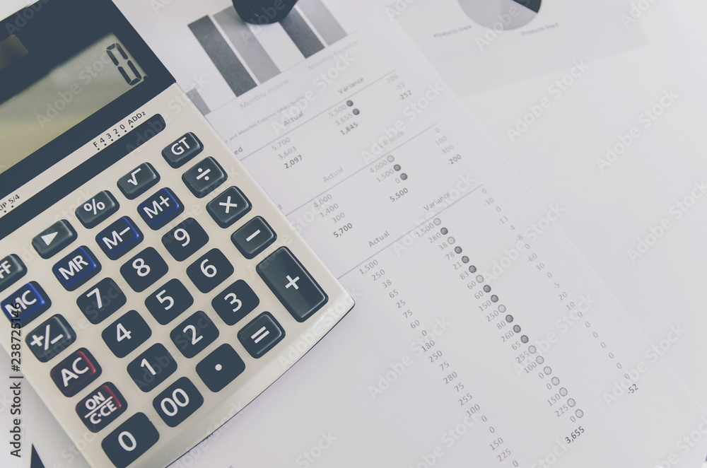 Business concept of financial and accounting with paper sheet of planning data. Business concept of financial and accounting with paper sheet of planning data.