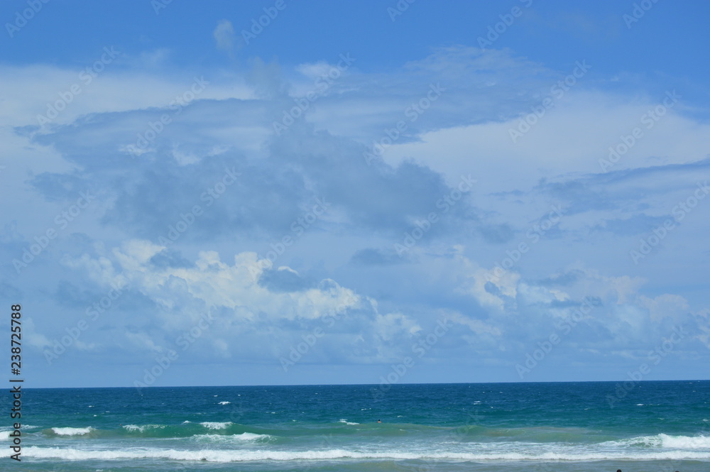 Fototapeta premium Beach in Fortaleza Brazil