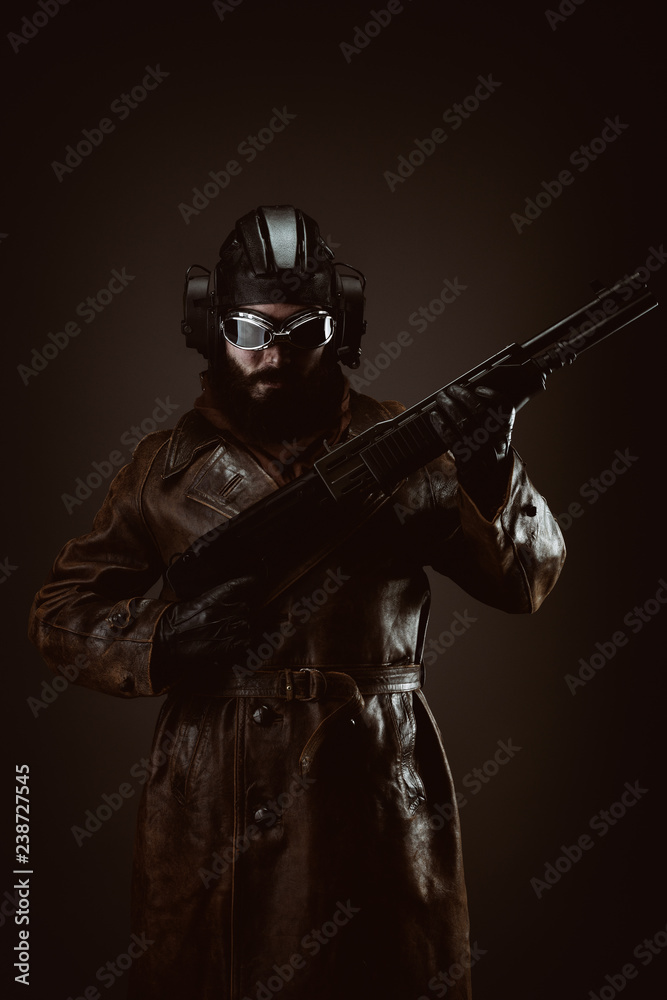 Fototapeta premium Tank driver