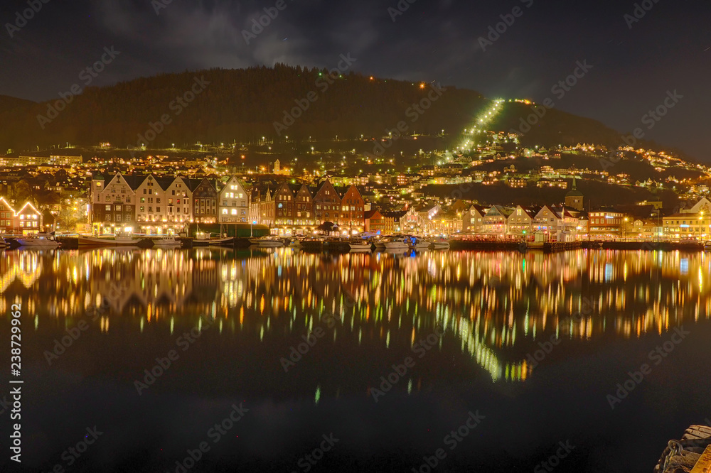 Panoramaansicht von Gernen in Norwegen