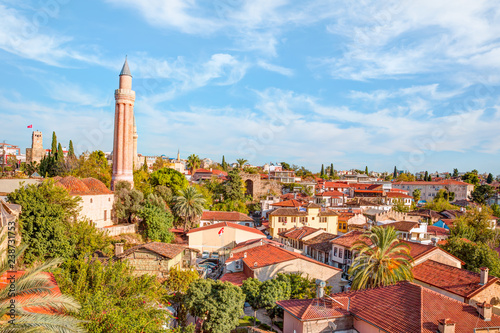 Old town (Kaleici) in Antalya, Turkey  photo