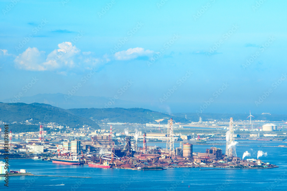 工業都市と関門海峡