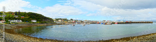 Panoramic view of Mallaig, Highlands, Scotland