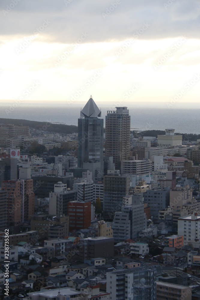 Niigata skyline