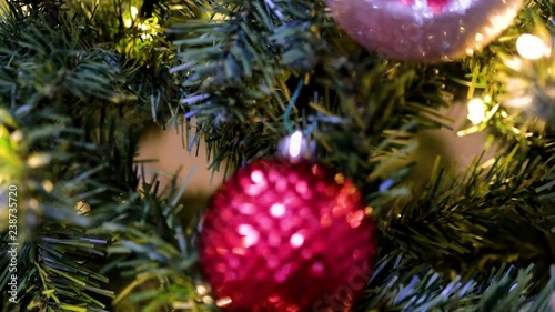 Holiday Christmas Tree in 4K