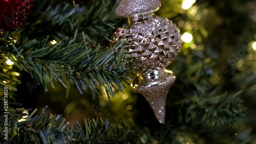 Holiday Christmas Tree in 4K