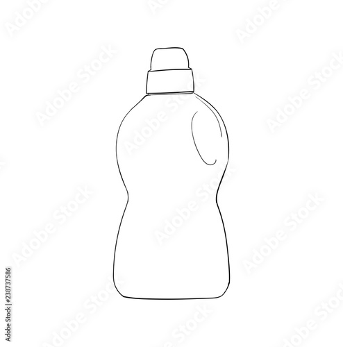 Laundry detergent ads, cleaner liquid. chemicals household product
