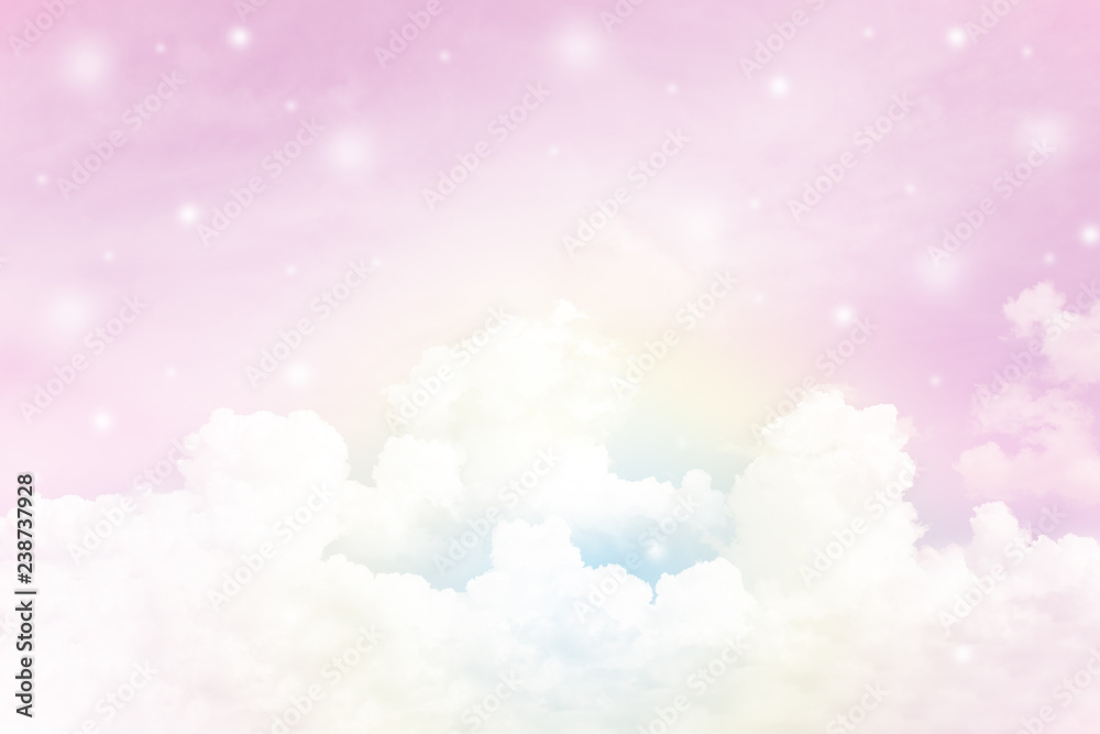 rainbow in cloudy sky rainbow in cloudy sky