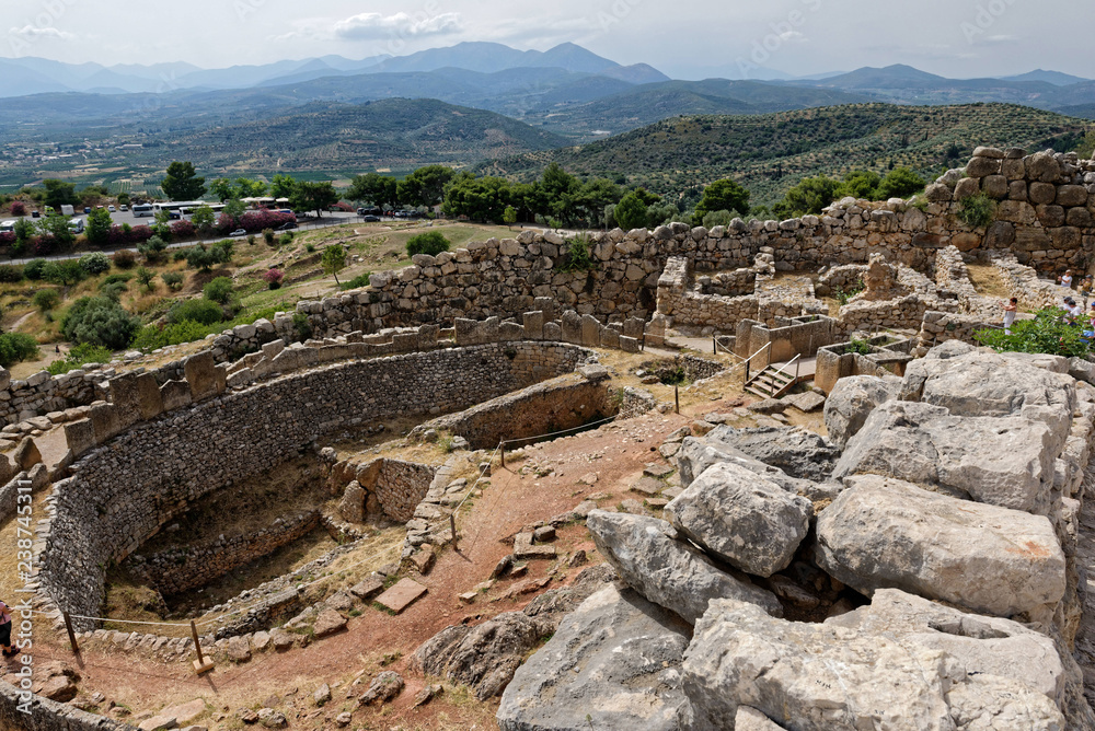  Site archéologique de Mycènes, Grèce