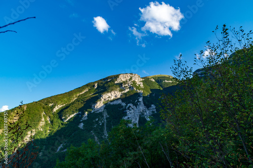 Lungo il sentiero 201 da val d abisso al Monte Nerone