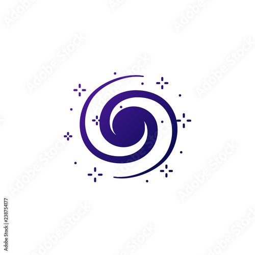 Galaxy vector icon