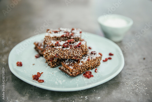 Obraz na płótnie puffed Amaranth Bars