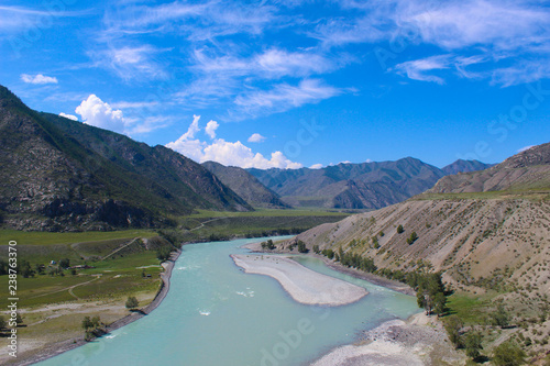 Katun river in Altai