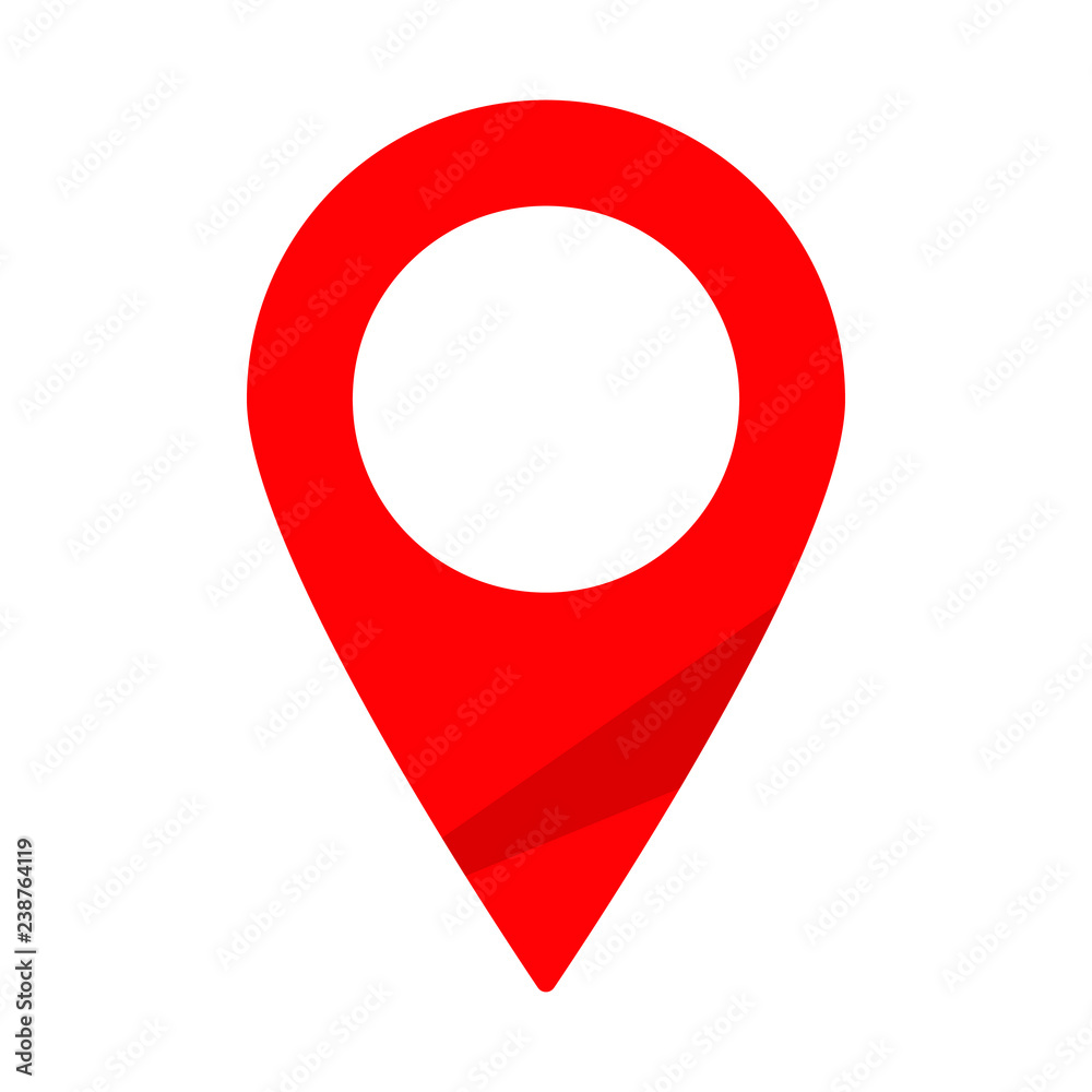 Map pin vector icon Map pin vector icon