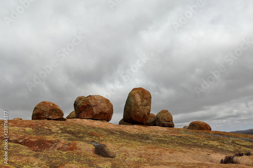 Die Landschaft des Matopo Nationalpark in Simbabwe  photo