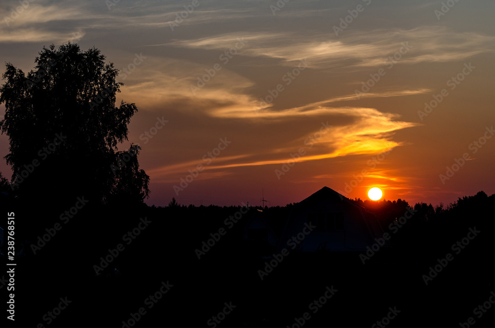 Fototapeta premium Sunset