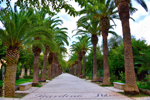 ibleo garden (giardino ibleo)  Ragusa Sicily Italy photo