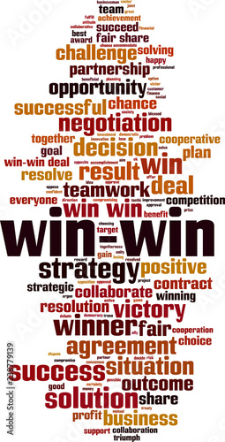 Win-win word cloud