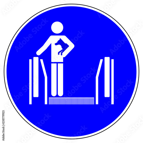 Photography ssne1 SafetySignNewEscalator ssne - shas547 SignHealthAndSafety shas - German /