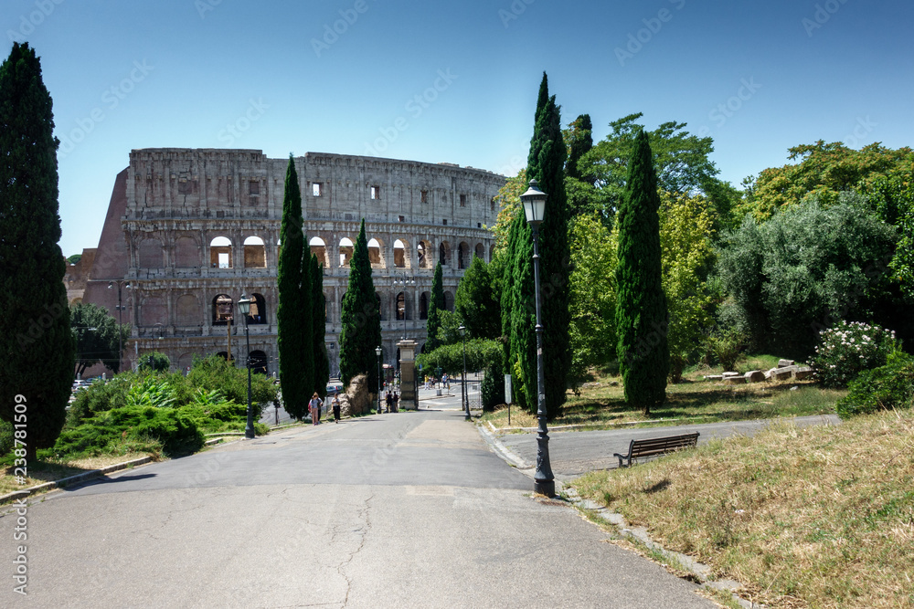 Colosseum in Rome; Italy