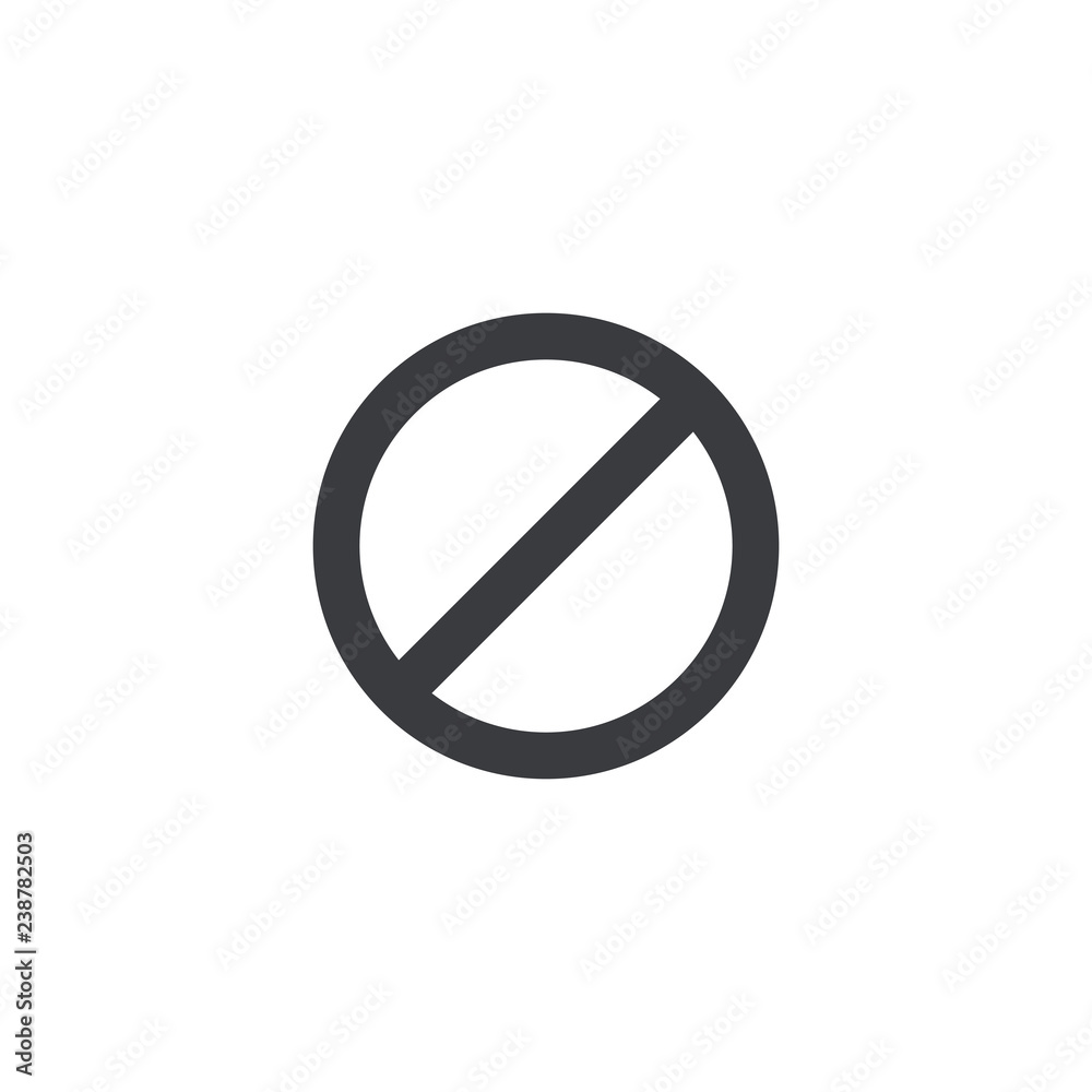 No symbol icon. No symbol shape. No symbol print. Stop sign. Ban icon No symbol icon. No symbol shape. No symbol print. Stop sign. Ban icon