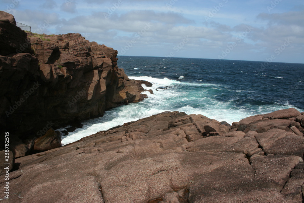Rocky Cliff Ocean