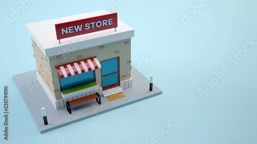 Opening Store 3D (ID: 238794190)