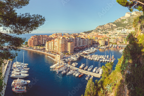 Fontvieille port of Monaco photo