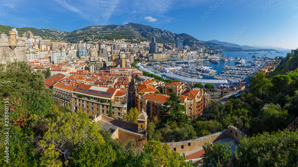 Panoramic view Monaco