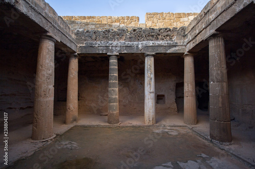 Tomb of Kings, the archaeological site in Paphos, Cyprus - a UNESCO World Heritage photo