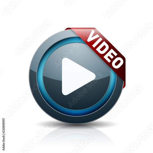 Play Video Button illustration