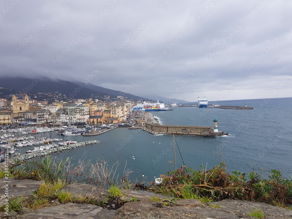 view of port of bastia 