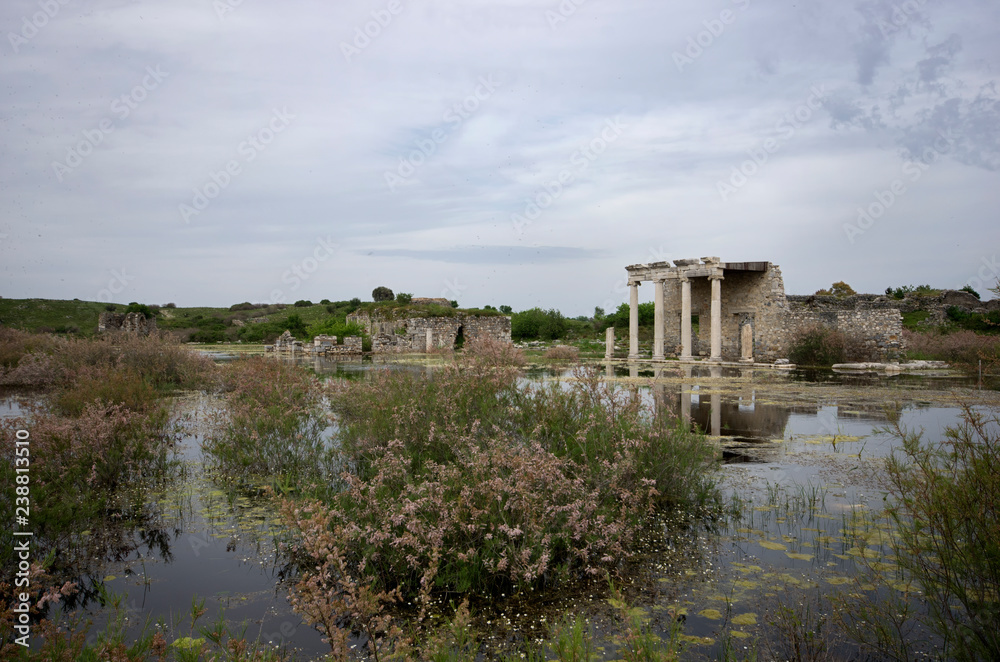 Apollon Temple in Miletus ancient city, Turkey
