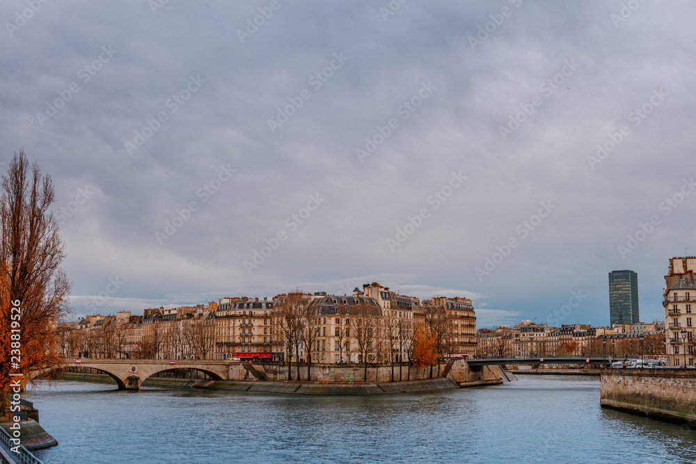 Fototapeta premium view of paris