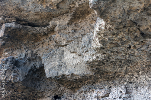 Relief surface of the rock