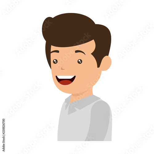 elegant businessman avatar character