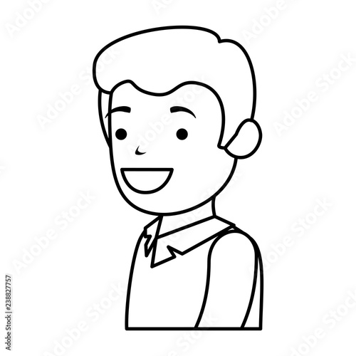 elegant businessman avatar character